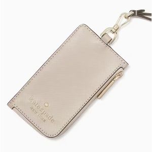 Kate Spade “ Staci” card holder lanyard